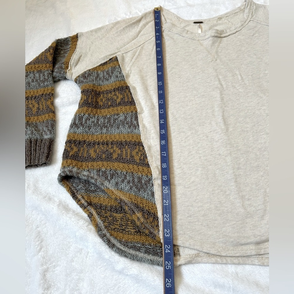 Madewell Textured Knit Panel Top - Picture 5 of 7